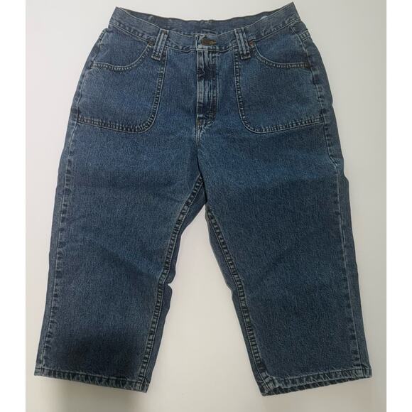 RIDERS by Lee Women’s Capri Jean Size 12 Petite - Picture 1 of 7